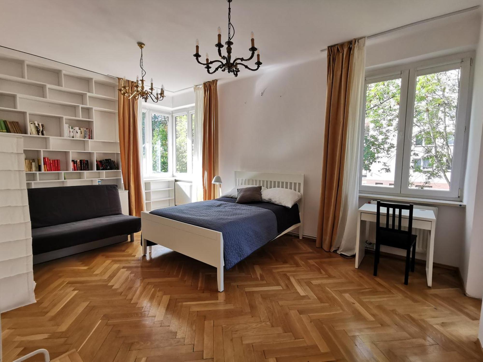 Cozy Spacious Apartment With Balcony Cracovie Extérieur photo